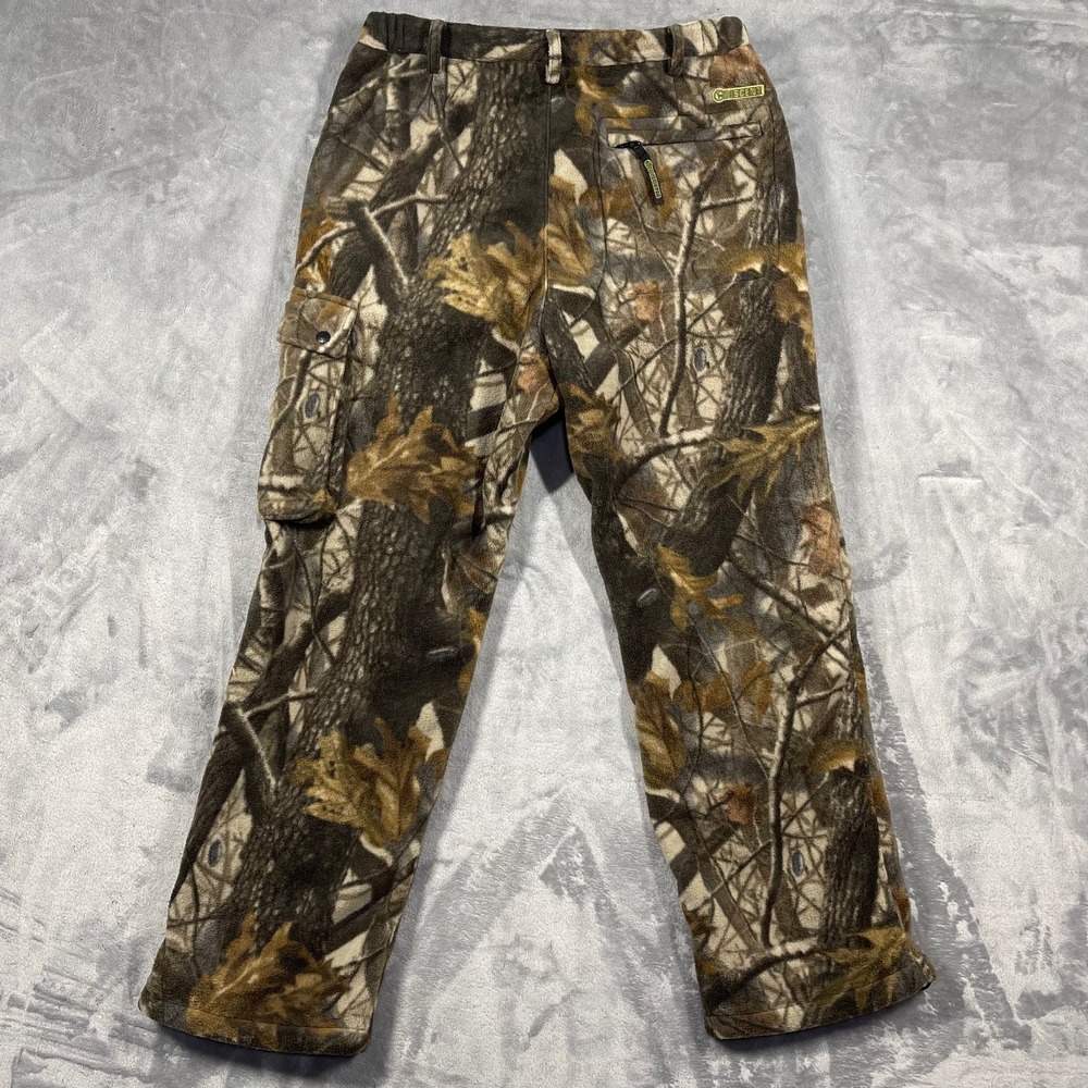 Field & Stream‎ Camouflage Fleece Cargo Pants Mens Size Medium Hunting Outdoor - Picture 11 of 14